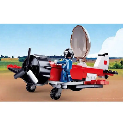 Farm Plane Building Brick Kit-Building Brick Kit,Building Toys,Farm Plane,Gifts,misc,Miscellaneous,Toys-[option4]-[option5]-[option6]-Bella Bliss Boutique in Texas