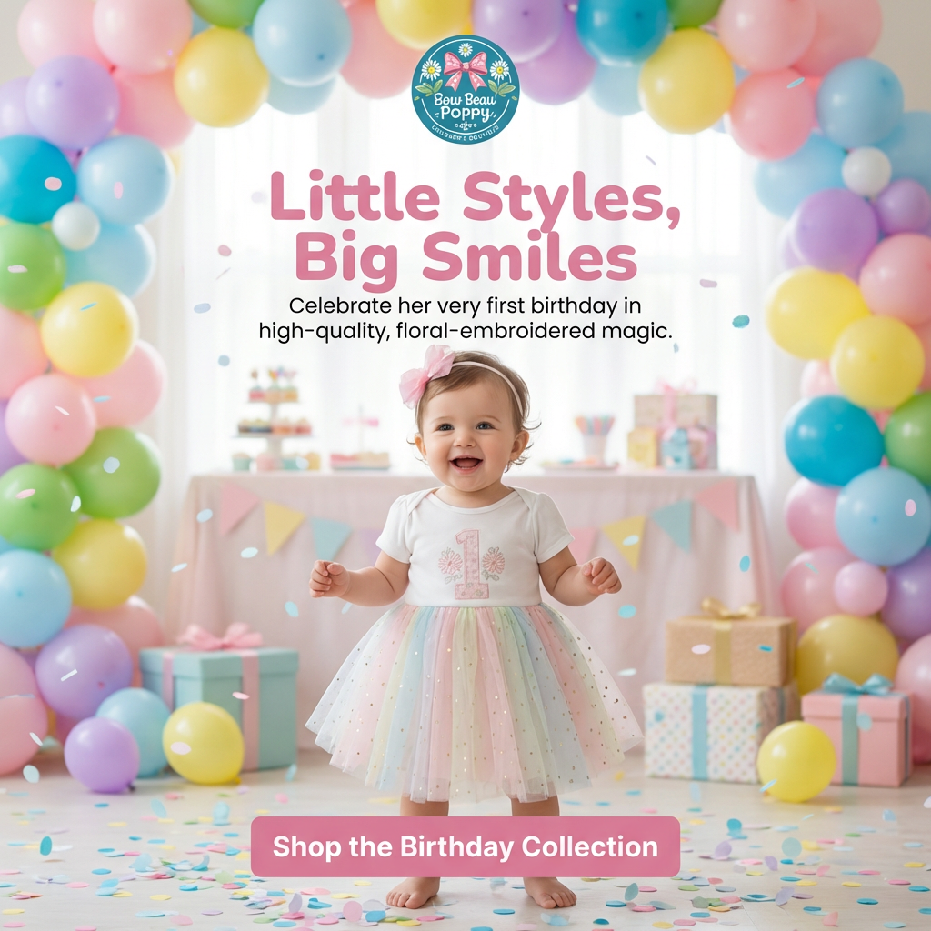 First Birthday Pastel Tutu Dress