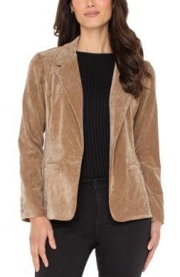 Fitted Blazer-Blazer,clothing,Coats & Jackets,Fitted,Fitted Blazer,Harvest Khaki,jacket,Outerwear,Women,women's-XS-[option4]-[option5]-[option6]-Bella Bliss Boutique in Texas