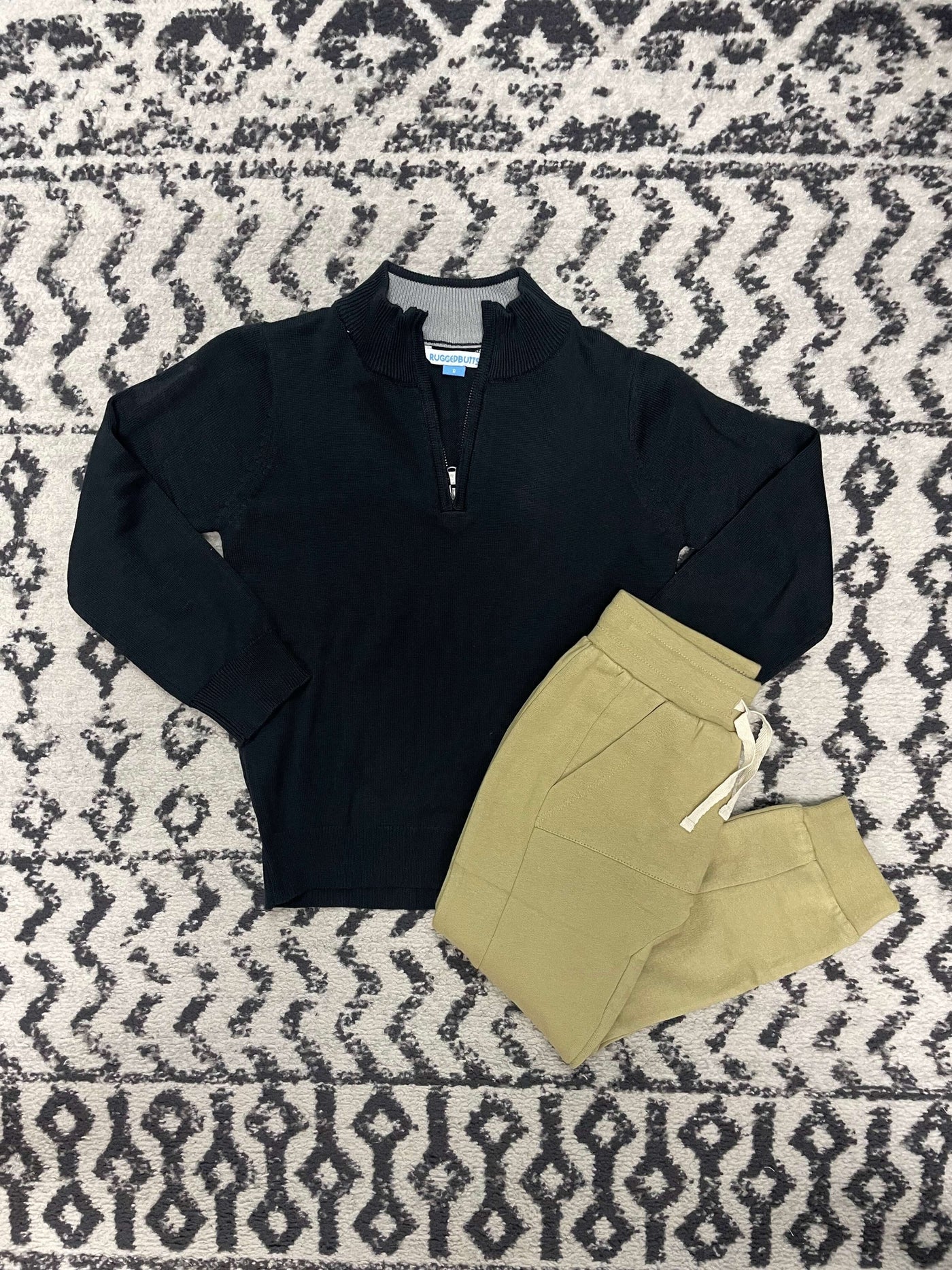 Fleece Jogger-Bottoms,Brownie,Children & Tweens,clothing,Drawstring,Drawstring Waist,Elastic Cuffs,Elastic Waist,Fleece,Infant to 6,Joggers,Kangaroo Pocket,Super Soft Fleece-[option4]-[option5]-[option6]-Bella Bliss Boutique in Texas