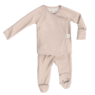 Footie - Berry Twist-Baby Essentials,Bonsie,Breathable,Children & Tween,Children & Tweens,Childrens,Footie,Infant to 6,infant-6-[option4]-[option5]-[option6]-Bella Bliss Boutique in Texas