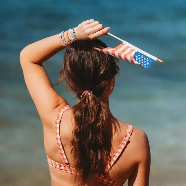 Free Hair Tie Bracelets-Accessories,Blue,children's Accessories,Free,Gifts for Her,Gingham,Hair Accessories,Hair Tie Bracelets,Hair Ties,Heart Charm,Patriotic,Red,Tween Accessories,White-[option4]-[option5]-[option6]-Bella Bliss Boutique in Texas