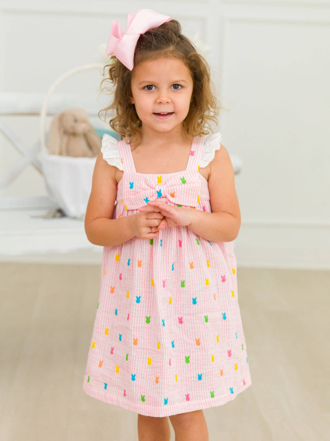 slim fit dress slacks Carriage Boutique Classy Pique Baby & Toddler Girl Dress main image 1