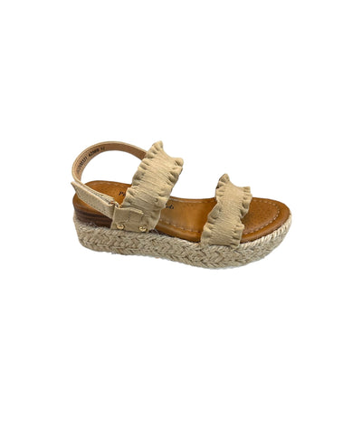 Girls Espadrille Sandals-Black,Children & Tweens,children's,Espadrilles,Infant to 6,Nude,Sale,Sandal,Sandals,Shoes,Tween 7-14,Tweens 7-14-[option4]-[option5]-[option6]-Bella Bliss Boutique in Texas