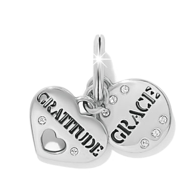 Graced with Gratitude Charm-Brighton,Charm,Charms,Crystal,Grace,Graced with Gratittude,Gratitude,Heart Charm,Jewelry-[option4]-[option5]-[option6]-Bella Bliss Boutique in Texas