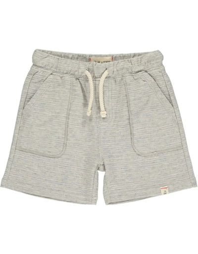 Grey Ribbed Shorts-Blue Peter, Bottoms, Children & Tweens, children's, clothing, Grey Ribbed, infant, Infant to 6, shorts-0/3M-[option4]-[option5]-[option6]-Bella Bliss Boutique in Texas