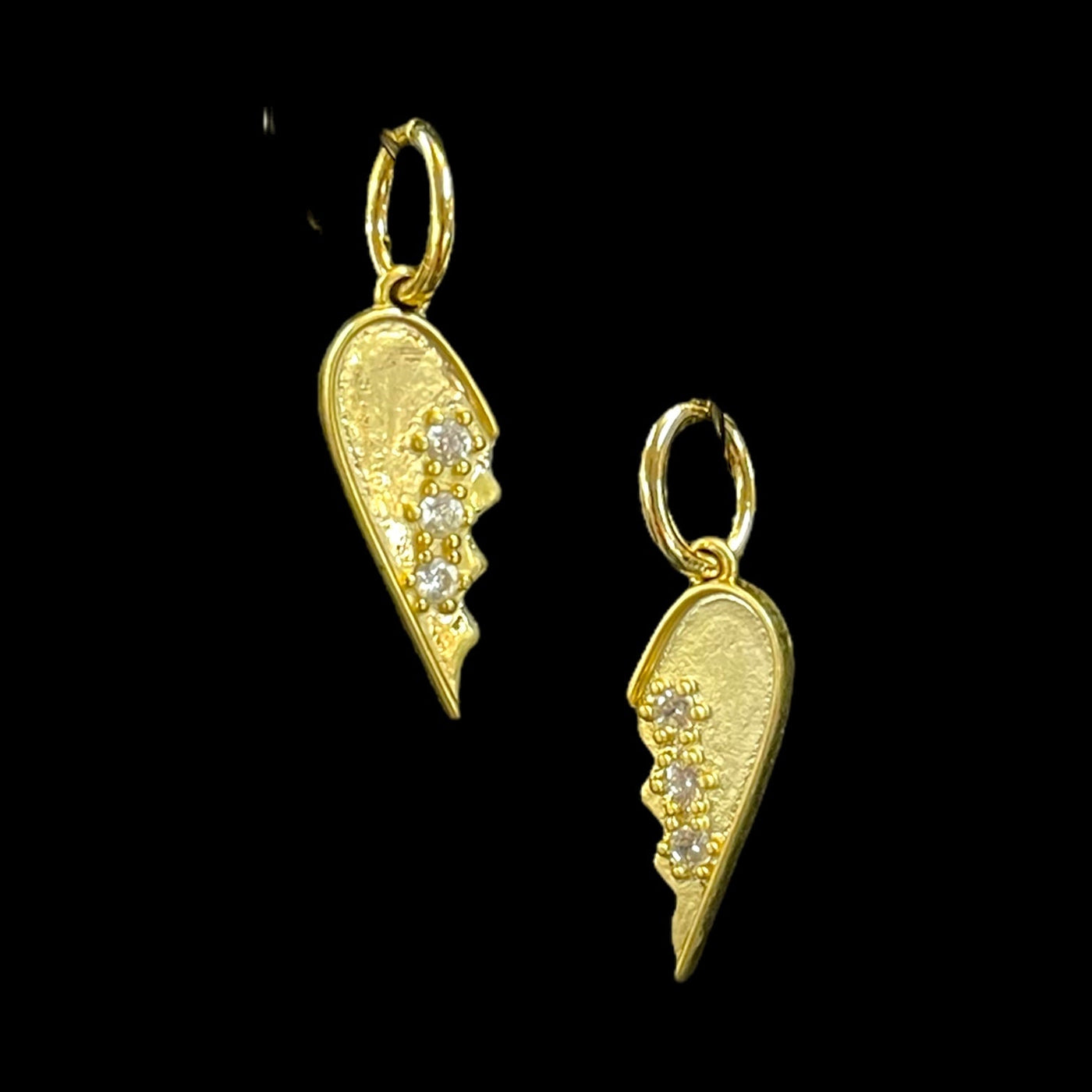 Half My Heart Charm-Charm,Charm Bar,Charms,Half My Heart,heart,Jewelry,Piece of My Heart-[option4]-[option5]-[option6]-Bella Bliss Boutique in Texas