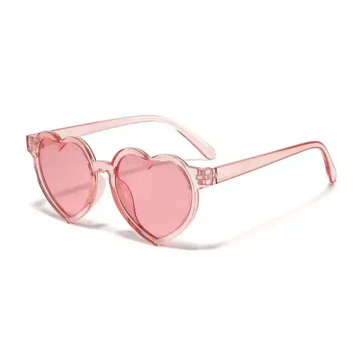Heart Sunglasses-Children & Tweens,children's,children's Accessories,heart,Heart Sunglasses,Infant to 6,Pink,Pink Sunglasses,Sunglasses,UV Protection-[option4]-[option5]-[option6]-Bella Bliss Boutique in Texas