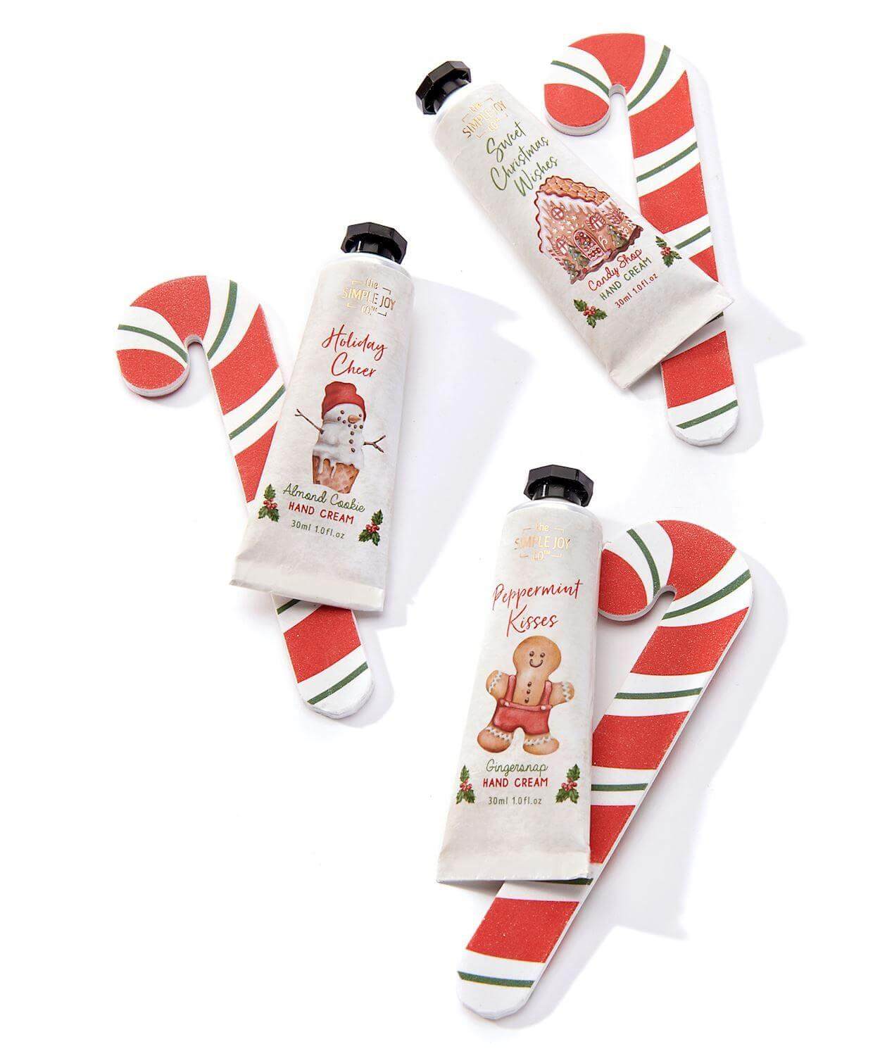 Holiday Scented Hand Cream & Nail File Gift Set-Almond Cookie,Candy Shop,Christmas,Gift Sets,Gifts,Gingersnap,Hand Cream,Holiday Scented,Miscellaneous,Nail File,Sale,Stocking Stuffer-[option4]-[option5]-[option6]-Bella Bliss Boutique in Texas