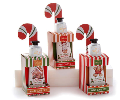 Holiday Scented Hand Cream & Nail File Gift Set-Almond Cookie,Candy Shop,Christmas,Gift Sets,Gifts,Gingersnap,Hand Cream,Holiday Scented,Miscellaneous,Nail File,Sale,Stocking Stuffer-[option4]-[option5]-[option6]-Bella Bliss Boutique in Texas