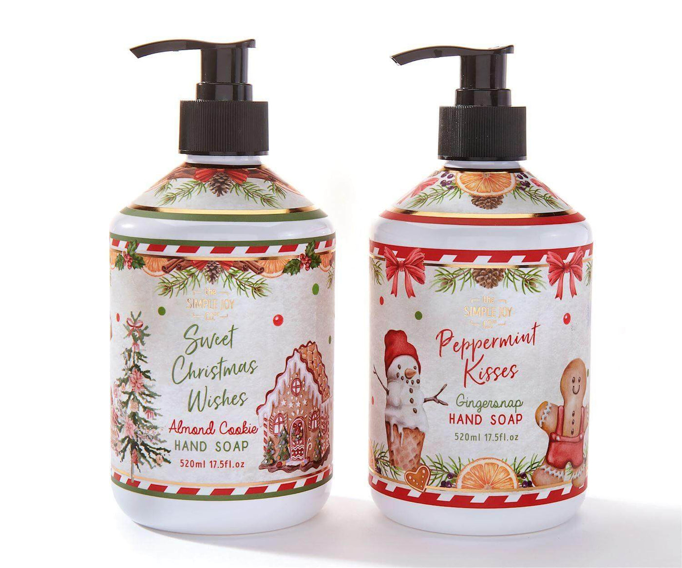 Holiday Scented Hand Soap-Almond Cookie,Christmas,Gifts,Gingersnap,Hand Soap,Holiday Scented,Liquid Hand Soap,Miscellaneous,Stocking Stuffer-[option4]-[option5]-[option6]-Bella Bliss Boutique in Texas