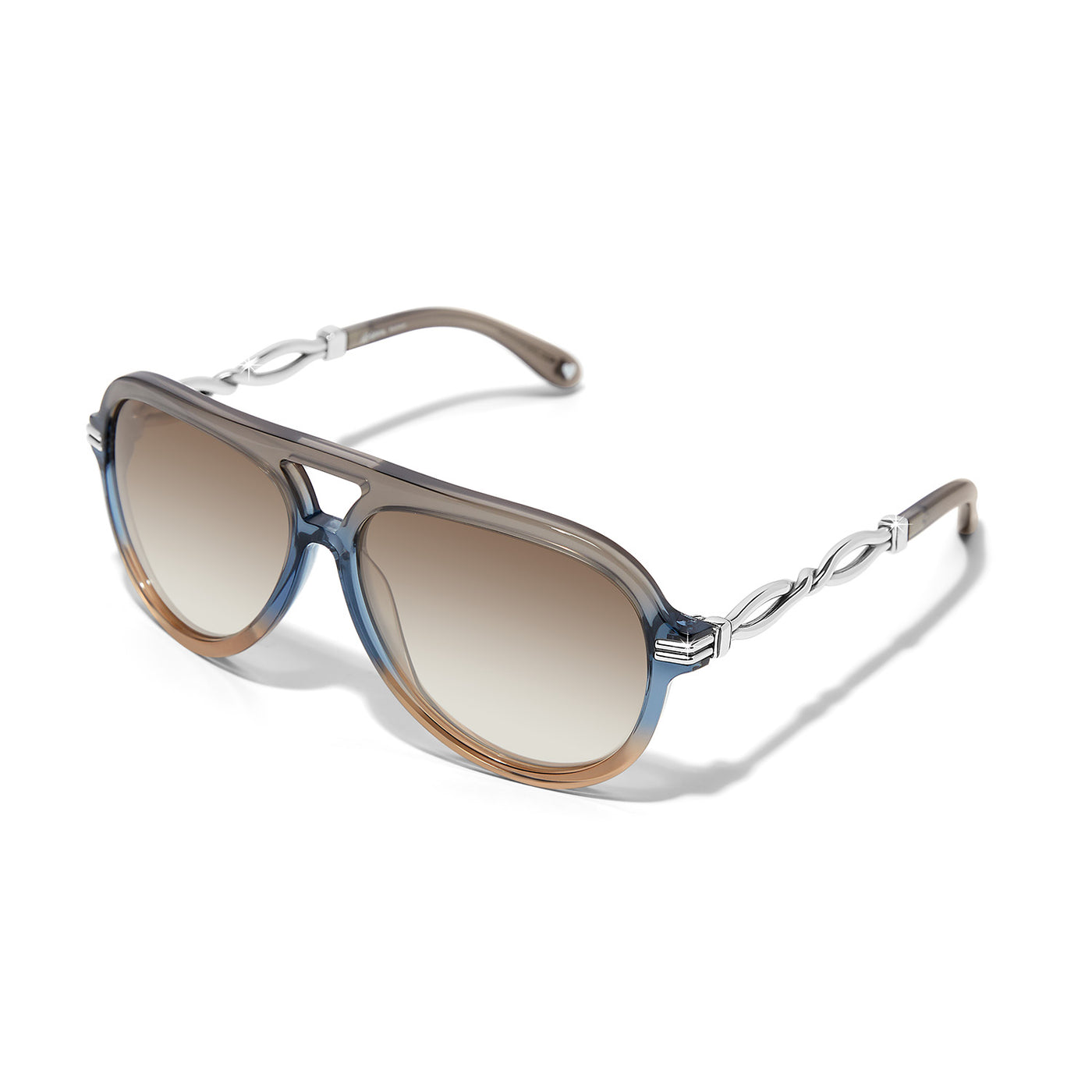 Interlok Twist Aviator Sunglasses-Accessories,Aviator,Brighton,Interlok,Interlok Twist,Sunglasses,women's-[option4]-[option5]-[option6]-Bella Bliss Boutique in Texas