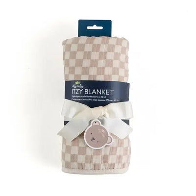 Itzy Blanket-Baby Gifts,Blanket,Check Yes!,Giddy Up,gift,Gifts,Itzy Blanket,Itzy Ritzy,misc,Miscellaneous,Receiving Blanket,Reversible,Reversible Blanket,Strawberries + Cream,Swaddle Blanket-[option4]-[option5]-[option6]-Bella Bliss Boutique in Texas