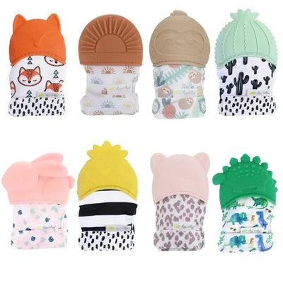 Itzy Mitt Silicone Teething Mitts-Baby Gifts,bunny,Fox,gift,Gift Sets,Gifts,Itzy Mitt,Itzy Ritzy,misc,Miscellaneous,Pink Bunny,Silicone Teether,Teether,Teething,Teething Activity,Teething Mitts-[option4]-[option5]-[option6]-Bella Bliss Boutique in Texas