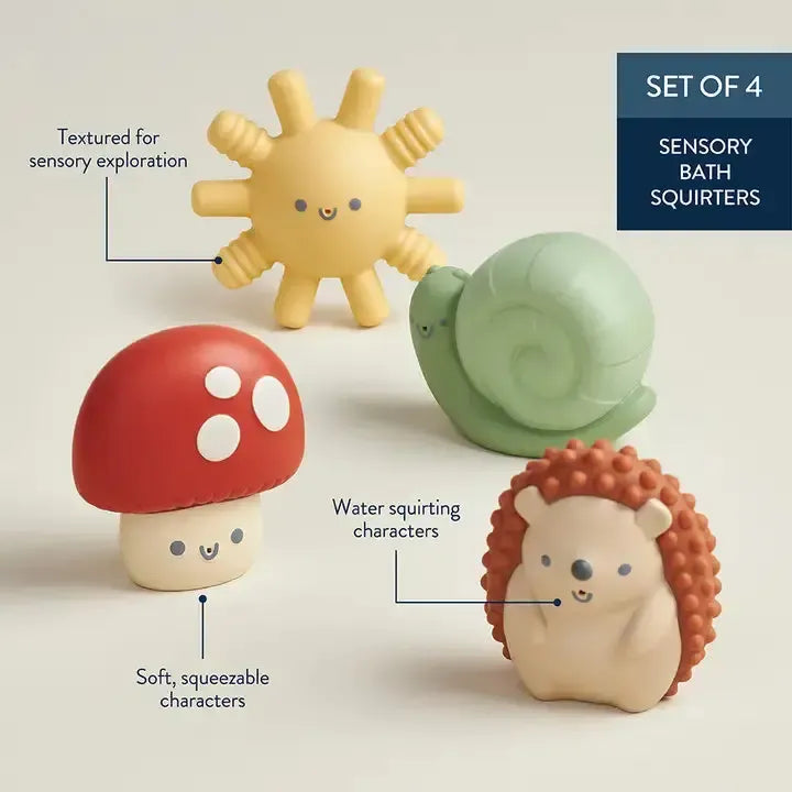 Itzy Squirt Soft Bath Toys-4 Piece Set,Baby Gifts,Bath Toys,children's Accessories,gift,Gift Sets,Gifts,Itzy Squirt,misc,Miscellaneous,set,Set of 4,Squeezable,Squeezable Squirties,Squeezable Toys,Squirt Toys,Toys-[option4]-[option5]-[option6]-Bella Bliss Boutique in Texas