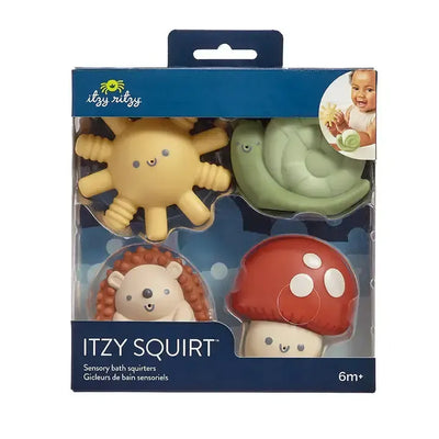 Itzy Squirt Soft Bath Toys-4 Piece Set,Baby Gifts,Bath Toys,children's Accessories,gift,Gift Sets,Gifts,Itzy Squirt,misc,Miscellaneous,set,Set of 4,Squeezable,Squeezable Squirties,Squeezable Toys,Squirt Toys,Toys-[option4]-[option5]-[option6]-Bella Bliss Boutique in Texas