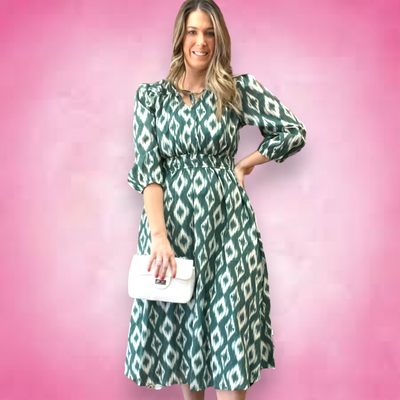 Jodi Dress-clothing, dress, dresses, geometric, spring, Women, women's-[option4]-[option5]-[option6]-Bella Bliss Boutique in Texas