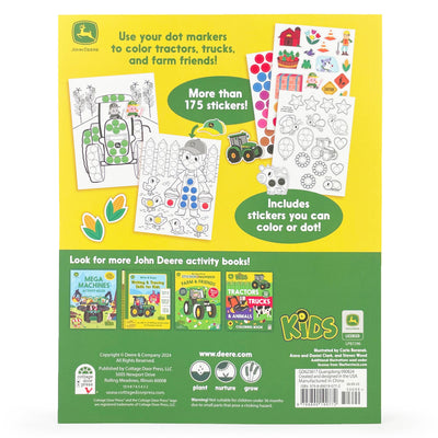 John Deere Kids Farm Activity Book-Activity Book,Coloring Book,Gifts for Baby,infant,Infant to 6,Interactive Book,Toys-[option4]-[option5]-[option6]-Bella Bliss Boutique in Texas