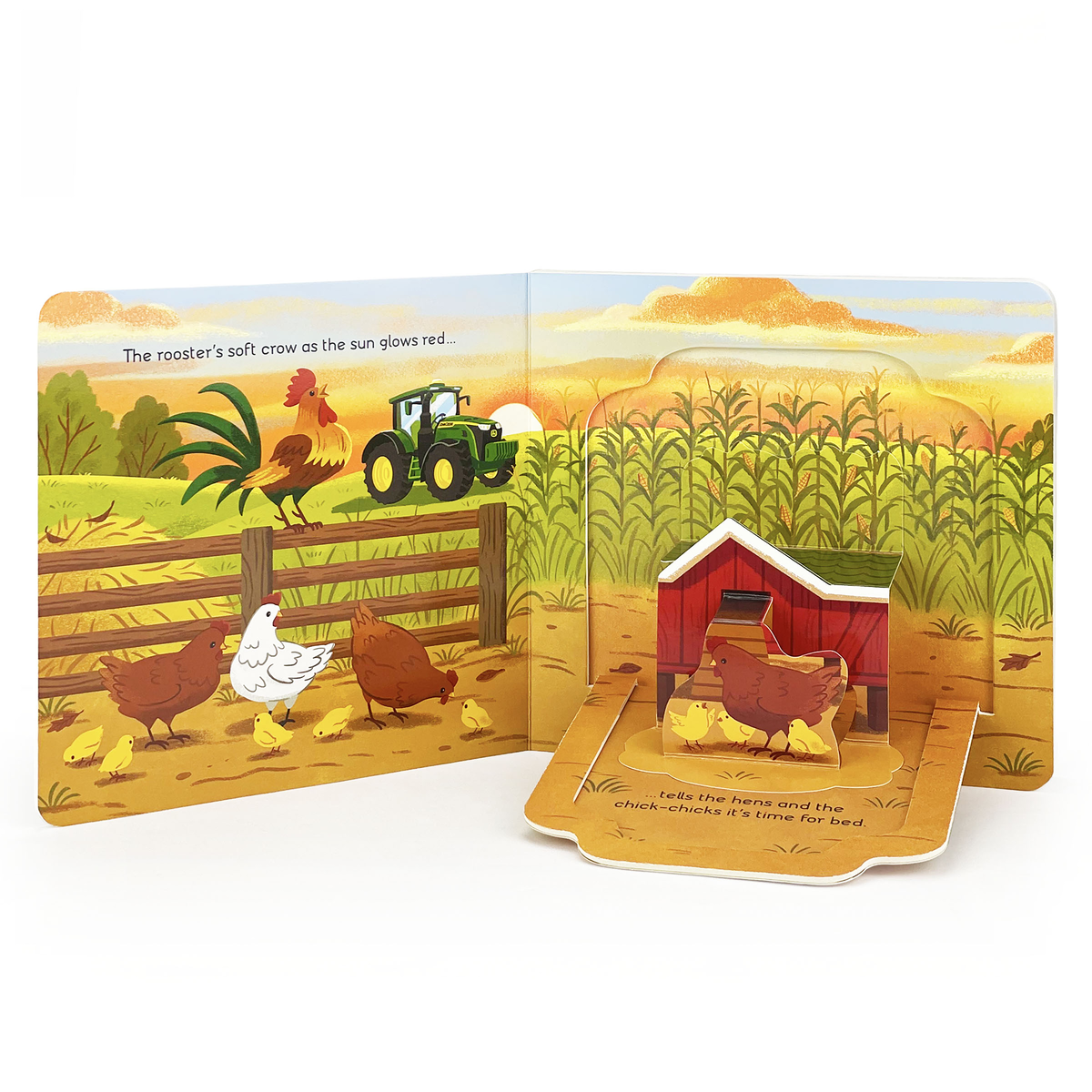 John Deere Kids Good Night Tractor Lift a Flap Book-[option4]-[option5]-[option6]-Bella Bliss Boutique in Texas