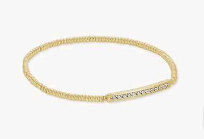 Kendra Scott Addison Stretch Bracelet-14k Gold,Beaded Bracelet,Bracelet,Bracelets,Jewelry,Kendra Scott,Stack Bracelet,Stretch Bracelet,Women,women's-[option4]-[option5]-[option6]-Bella Bliss Boutique in Texas