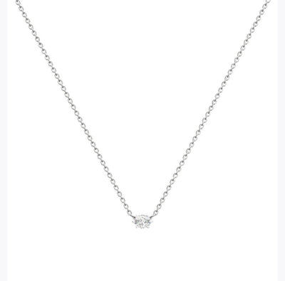 Kendra Scott Cailin Silver Crystal Pendant Necklace-[option4]-[option5]-[option6]-Bella Bliss Boutique in Texas