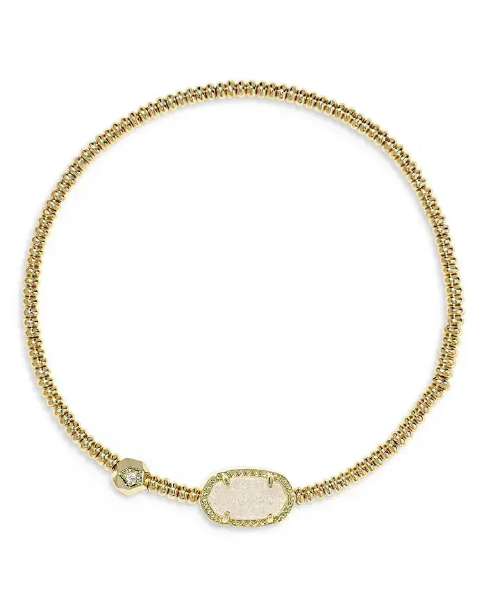 Kendra Scott Grayson Stretch Bracelet-14k Gold,Beaded Bracelet,Bracelet,Bracelets,drusy,Jewelry,Kendra Scott,Stack Bracelet,Stretch Bracelet,Women,women's-[option4]-[option5]-[option6]-Bella Bliss Boutique in Texas