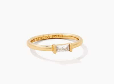 Kendra Scott Juliette Band Ring-14k Gold,CZ,Jewelry,Kendra Scott,Ring,rings,Women,women's-[option4]-[option5]-[option6]-Bella Bliss Boutique in Texas