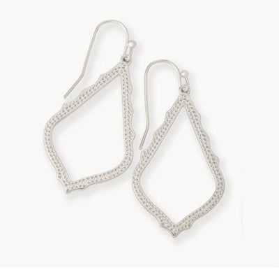 Kendra Scott Sophia Earrings-Dangle Earrings,Earring,Earrings,French Wire Earrings,Jewelry,Kendra Scott,Silver,Women,women's-[option4]-[option5]-[option6]-Bella Bliss Boutique in Texas