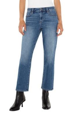 Kennedy Crop Straight Leg Jeans-Bottoms, clothing, Crop, Crop Hem, Cropped, denim, Jeans, Kennedy, McAllaster, Straight Jeans, Women, women's-2/26-[option4]-[option5]-[option6]-Bella Bliss Boutique in Texas