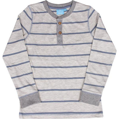 Leo Striped Henley-boys,Children & Tweens,children's,Henley,Infant to 6,Long Sleeve,stripe,Striped,Top,Tops-[option4]-[option5]-[option6]-Bella Bliss Boutique in Texas
