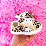 Leopard Star Sneakers-Animal Print, Children & Tweens, children's, Infant to 6, leopard, Leopard Print, Shoes, Sneakers, Star, Tweens 7-14-7-[option4]-[option5]-[option6]-Bella Bliss Boutique in Texas