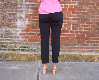 Liverpool Gia Glider Slim-29" Inseam,Bottoms,clothing,Gia,Gia Glider,Overdye Black,Slim,Slim Fit,women's-[option4]-[option5]-[option6]-Bella Bliss Boutique in Texas