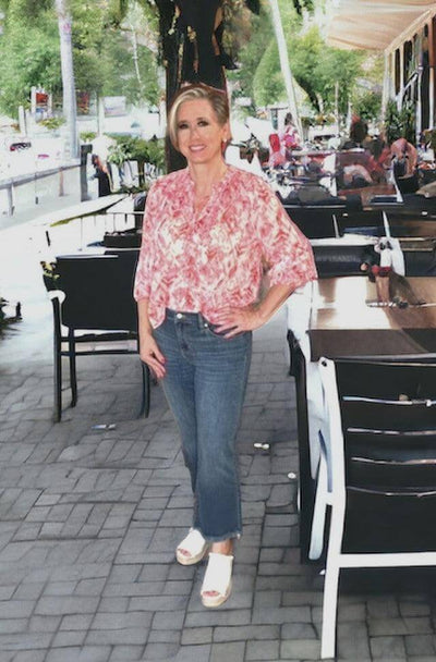 Liverpool Hannah Crop Flare w/Fray Hem-Bottoms,clothing,Crop,Crop Flare,Cropped,denim,Elkmont,Fray Hem,Fray Hem Detail,Jeans,Oceana,Pants,Sale,Women,women's-[option4]-[option5]-[option6]-Bella Bliss Boutique in Texas