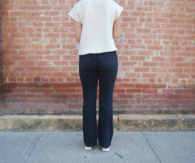 Liverpool Hannah Flare w/Crafty Seaming-Bottoms,clothing,Crafty Seaming,denim,Flare,Flared,Hannah,Hi-Rise,High Rise,Jeans,Mooreland,Sale,Women,women's-[option4]-[option5]-[option6]-Bella Bliss Boutique in Texas