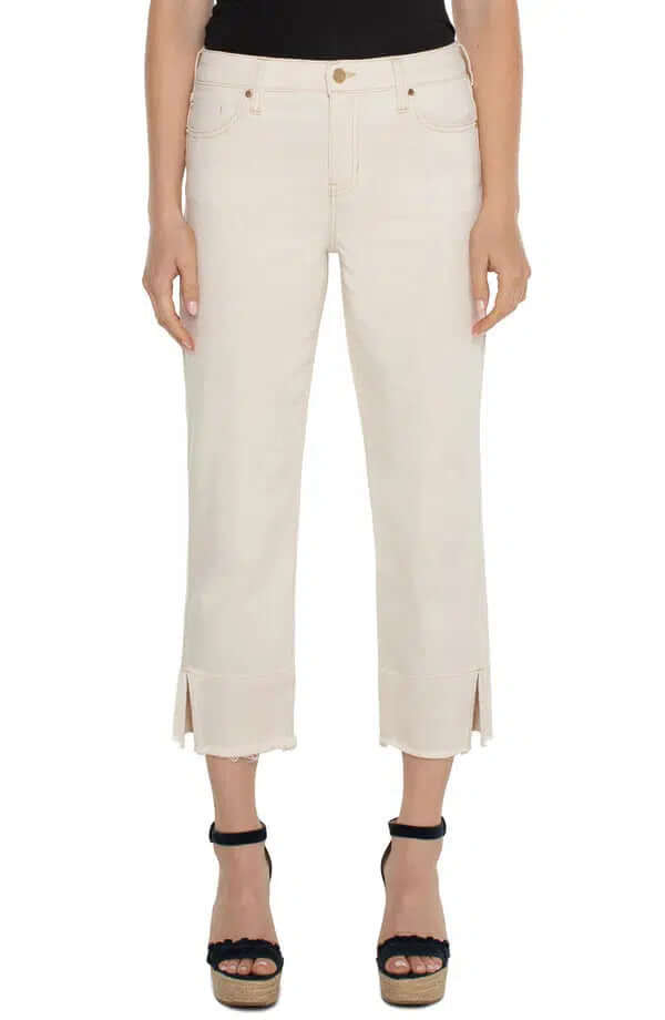 Liverpool Liv Non-Skinny Skinny Seaside Dunes Jeans-Bottoms,clothing,Double Fray Hem,Jeans,Non-Skinny Skinny,Pants,Sale,Seaside Dunes,Women,women's-[option4]-[option5]-[option6]-Bella Bliss Boutique in Texas