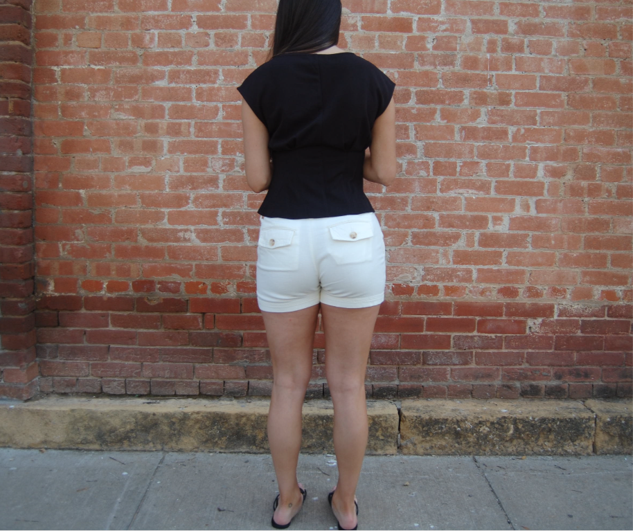 Liverpool Soft White Trouser Shorts-Bottoms,clothing,Pleated,shorts,Soft White,Trouser Shorts,Women,women's-[option4]-[option5]-[option6]-Bella Bliss Boutique in Texas