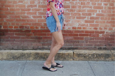 Liverpool The Rascal Cuff Hem Shorts-Bottoms,Boylston,clothing,Cuff,Cuffed,Cuffed Hem,Cuffed Shorts,Porkchop Pockets,Pull-On,Rascal,Tie Waist,Tie Waist Shorts,Women,women's-[option4]-[option5]-[option6]-Bella Bliss Boutique in Texas