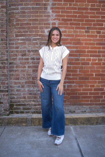 Liverpool The Weekender Wide Leg Jeans-Bottoms,clothing,denim,Jeans,Medium Wash,Mid Rise,Relaxed,Relaxed Fit,Stretch Denim,Walnut Creek,Wide Leg,Wide Waistband,Women,women's-[option4]-[option5]-[option6]-Bella Bliss Boutique in Texas