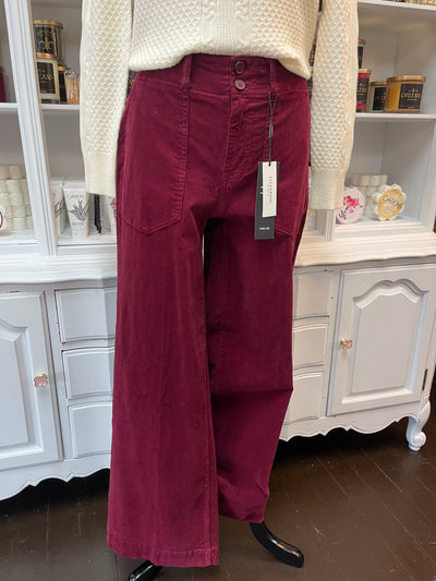 Liverpool Utility Pocket Wide-Leg Trousers-Bottoms,clothing,denim,Flared Bottom,Liverpool,Mid Rise,Stretch,Trouser,Wide Leg,Women,women's-2-[option4]-[option5]-[option6]-Bella Bliss Boutique in Texas