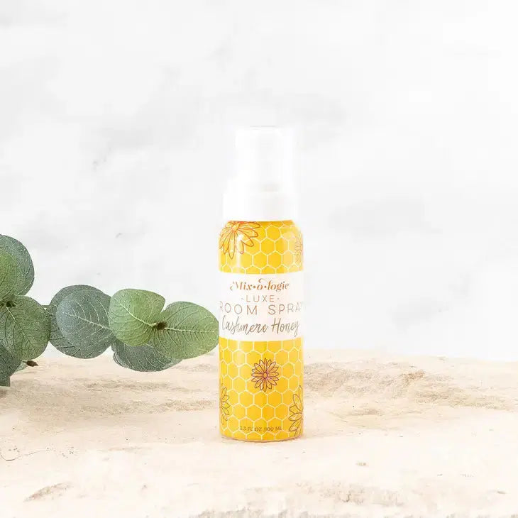 Luxe Room Spray-Amber Sun, Bougee, Cashmere Honey, Chestnut Suede, Cinnamon Caramel, Ginger Lemon, Miscellaneous, Room Spray, Spring Waters, Stocking Stuffer, Sweet Citrus, Vanilla Patchouli-Cashmere Honey-[option4]-[option5]-[option6]-Bella Bliss Boutique in Texas