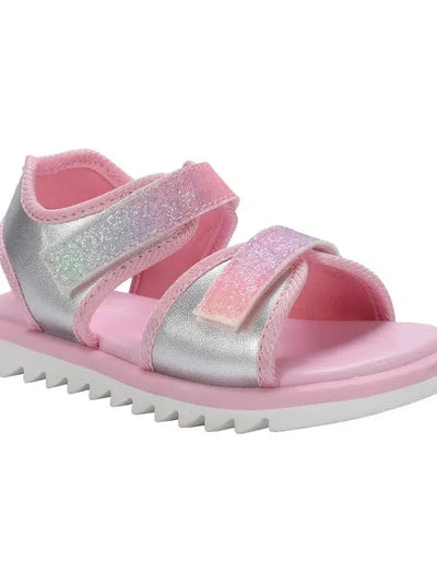 Lydia Silver Sandals-Children & Tweens, children's, Infant to 6, Pink, Sandal, Sandals, Shoes, Silver, Tween 7-14, Tweens 7-14-[option4]-[option5]-[option6]-Bella Bliss Boutique in Texas