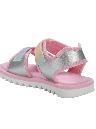 Lydia Silver Sandals-Children & Tweens, children's, Infant to 6, Pink, Sandal, Sandals, Shoes, Silver, Tween 7-14, Tweens 7-14-[option4]-[option5]-[option6]-Bella Bliss Boutique in Texas