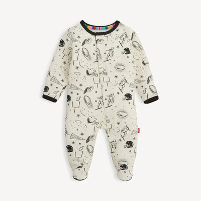 Magnetic Me Game Day Footie-Children & Tweens,children's,Childrens/Tween,Football,Footie,Infant to 6,Magnetic,Magnetic me,Sleeper,sleeper with footie-NB-[option4]-[option5]-[option6]-Bella Bliss Boutique in Texas