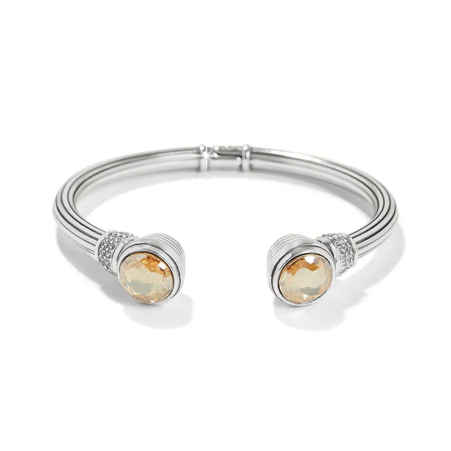 Meridian Aurora Petite Hinge Bangle-Bangle, Bracelet, Bracelets, Brighton, Crystal, Golden, Hinge Bangle, Jewelry, Meridian Aurora, Meridian Aurora Petite, Open Hinge-[option4]-[option5]-[option6]-Bella Bliss Boutique in Texas