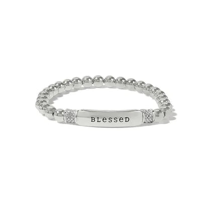 Meridian Petite Stretch Bracelet-Blessed,Bracelet,Bracelets,Brighton,Crystal,Friends,Jewelry,Loved,Meridian,Meridian Petite,Petite,Stretch Bracelet-[option4]-[option5]-[option6]-Bella Bliss Boutique in Texas