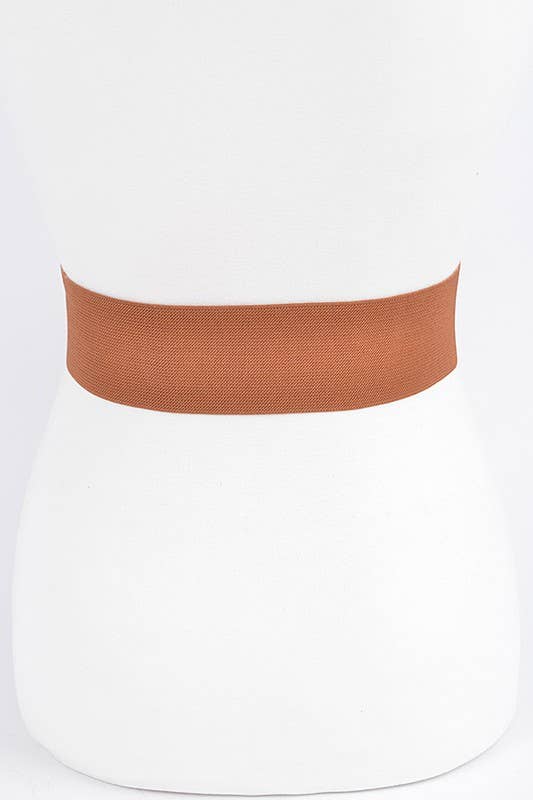 Metal Buckle Elastic Belt-Accessories,Belt,Belts,Faux Leather,Stretch Belt,Women,women's-[option4]-[option5]-[option6]-Bella Bliss Boutique in Texas