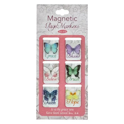 Mini Butterfly Blessing Magnetic Bookmarks-Bookmarks,Butterfly Blessings,Christian Gifts,Magnetic,Magnetic Bookmarks,misc,Miscellaneous-[option4]-[option5]-[option6]-Bella Bliss Boutique in Texas