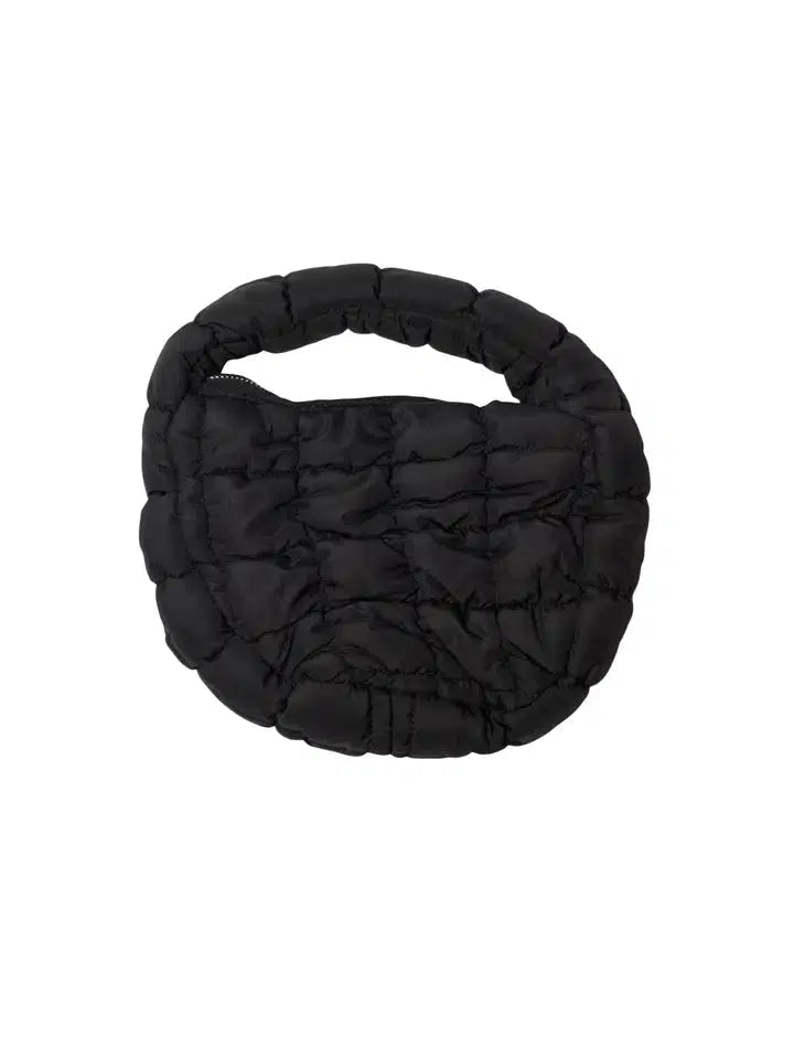 Mini Quilted Nylon Purse-Children & Tweens, children's, children's Accessories, Handbags, Infant to 6, Mini, Mini Purse, Purse, purses & bags, Purses & Wallets, Quilted, Quilted Nylon, Tweens 7-14-Black-[option4]-[option5]-[option6]-Bella Bliss Boutique in Texas