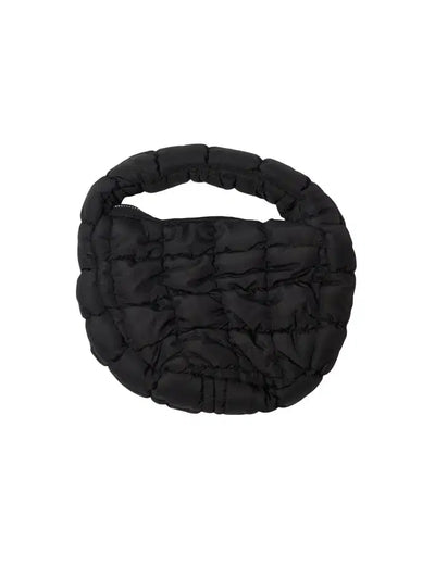 Mini Quilted Nylon Purse-Children & Tweens,children's,children's Accessories,Handbags,Infant to 6,Mini,Mini Purse,Purse,purses & bags,Purses & Wallets,Quilted,Quilted Nylon,Tweens 7-14-Black-[option4]-[option5]-[option6]-Bella Bliss Boutique in Texas