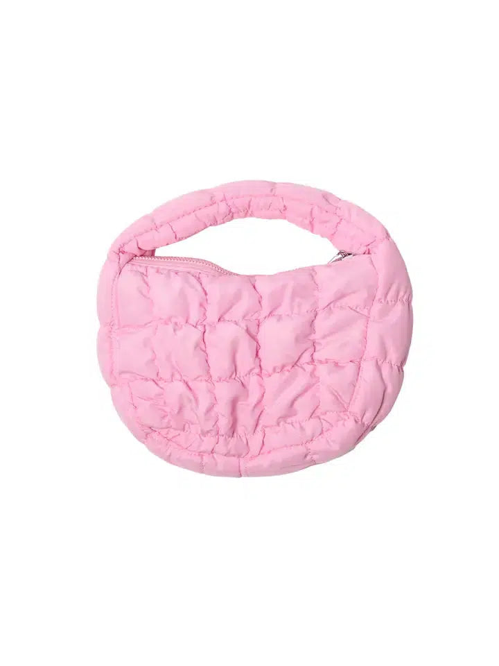 Mini Quilted Nylon Purse-Children & Tweens,children's,children's Accessories,Handbags,Infant to 6,Mini,Mini Purse,Purse,purses & bags,Purses & Wallets,Quilted,Quilted Nylon,Tweens 7-14-Light Pink-[option4]-[option5]-[option6]-Bella Bliss Boutique in Texas